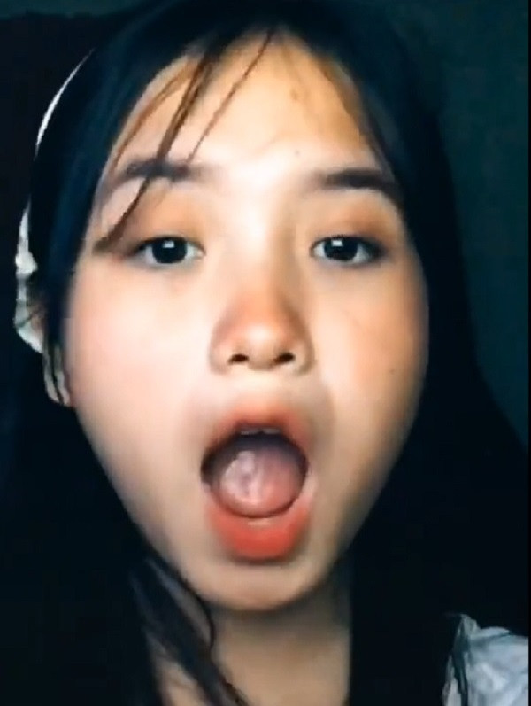 Chỉ với một đoạn clip quay cận cảnh gương mặt cùng các biểu cảm lắc lư theo nhạc đáng yêu, hình ảnh của nữ TikToker đã lập tức viral khắp mạng xã hội thời điểm đó.
