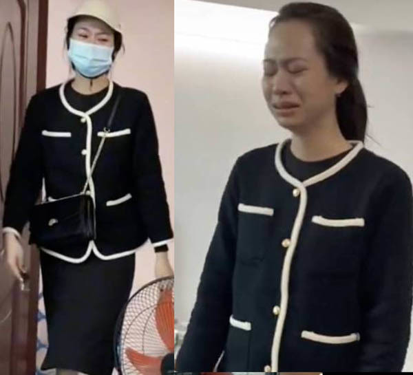Vì quá bất ngờ nên cô gái đã không giữ được bình tĩnh mà bật khóc nức nở. Thấy vậy ngay cả sếp cũng phải đến an ủi để cô nàng bình tĩnh lại. Sau đó, cô đã xin sếp nghỉ sớm vì không còn tâm trạng để làm việc nữa. Ảnh: Tổng hợp