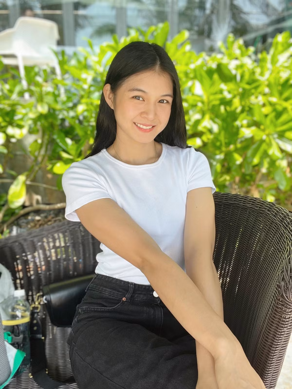 Tham gia bộ môn bóng chuyền từ năm 13 tuổi nên người đẹp này có thể hình và chế độ tập luyện chuyên nghiệp.