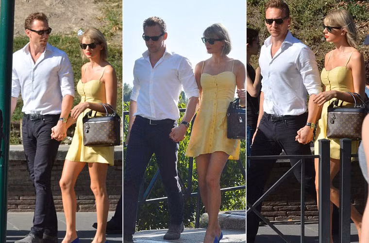 Cả hai dính chặt lấy nhau, tay trong tay đi thăm thú khắp Colosseum.