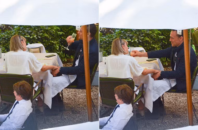 Những cử chỉ ngọt ngào mà Tom và Taylor dành cho nhau trong chuyến đi chơi Rome.