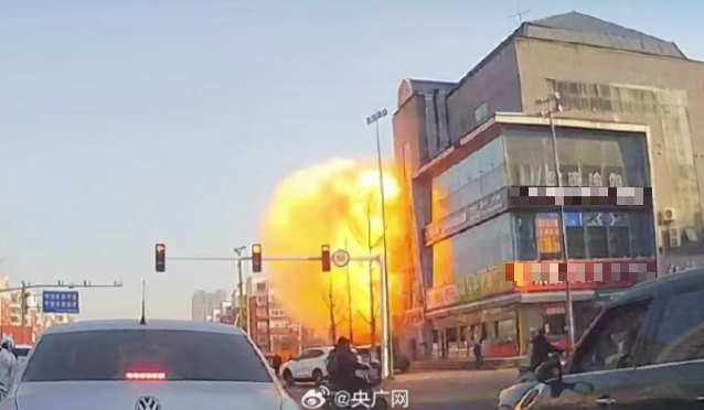 Hien truong vu no lon o Trung Quoc, nhieu nguoi thuong vong