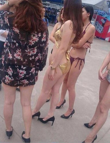 N.H.H khẩn thiết: "Mong mọi người đừng lăng mạ, chửi bới chúng mình là loại này, loại kia, làm việc vì thèm tiền nữa… Thật sự rất buồn!...”. Tiết lộ thêm trên một trang báo nổi tiếng, N.H.H cho biết: "Chỉ vì những hình ảnh hậu trường lọt ra và phát tán trên mạng mà sự việc biến tướng ra như vậy! Ai biết về nghề PG, hiểu về công việc này thì sẽ hiểu và cảm thông cho chúng mình. Thật sự chúng mình cũng chỉ là nạn nhân". Thấu hiểu sự việc và sau khi đọc những dòng viết của N.H.H, một bộ phận dân mạng đã tỏ ra đồng cảm và chia sẻ với cô gái trẻ.