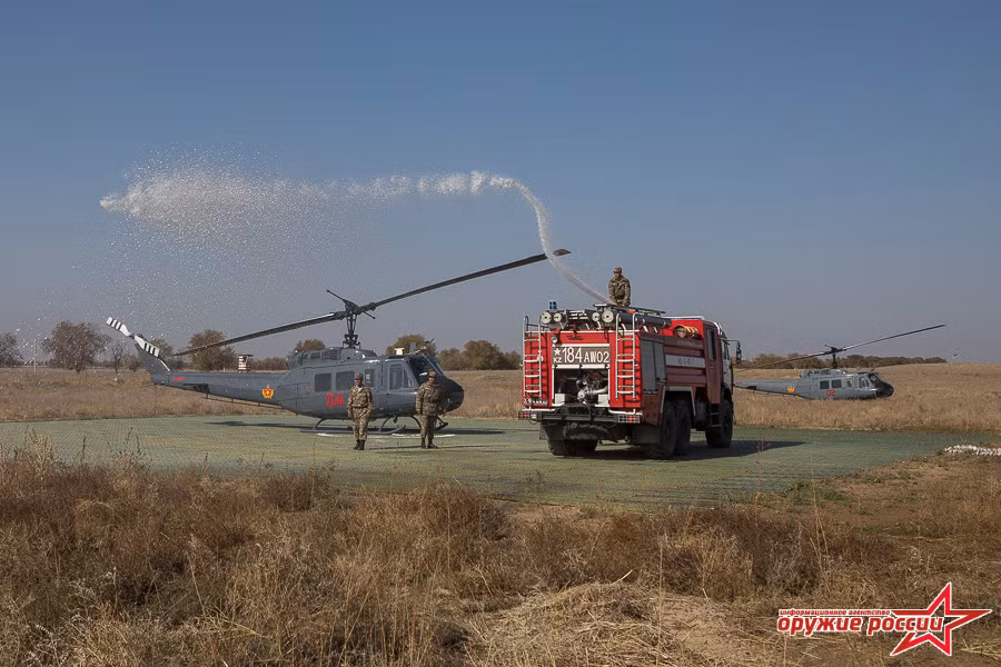  Trực thăng UH-1 chính thức được đưa vào sử dụng từ năm 1959. Khoảng 16.000 chiếc đã được sản xuất từ năm 1956-1987. Ảnh: Weapon of Russia.