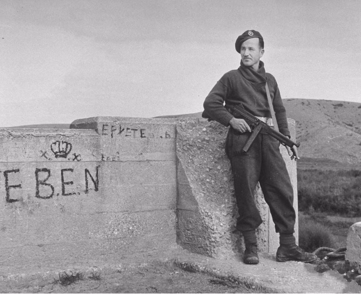 Phần lớn các binh lính Anh và Mỹ tham gia cuộc nội chiến Hy Lạp đều là những người lính dày dặn kinh nghiệm trong Chiến tranh Thế giới thứ hai. Nguồn ảnh: John Phillips.