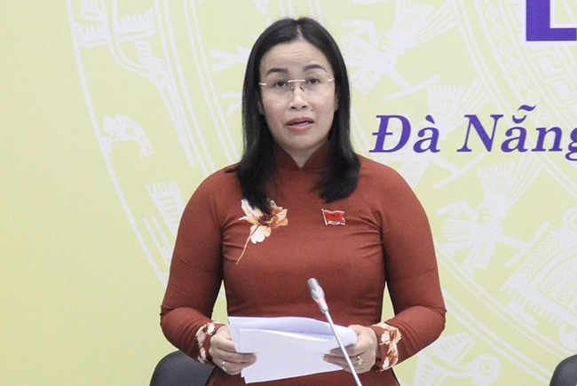 Bà Nguyễn Thị Anh Thi, sinh năm 1976; Quê quán phường Hòa Hải, quận Ngũ Hành Sơn, thành phố Đà Nẵng; Trình độ Chuyên môn: Tiến sĩ Kinh tế chính trị, Đại học chuyên ngành Pháp văn, Đại học chuyên ngành Quản trị kinh doanh; Cao cấp Lý luận Chính trị.