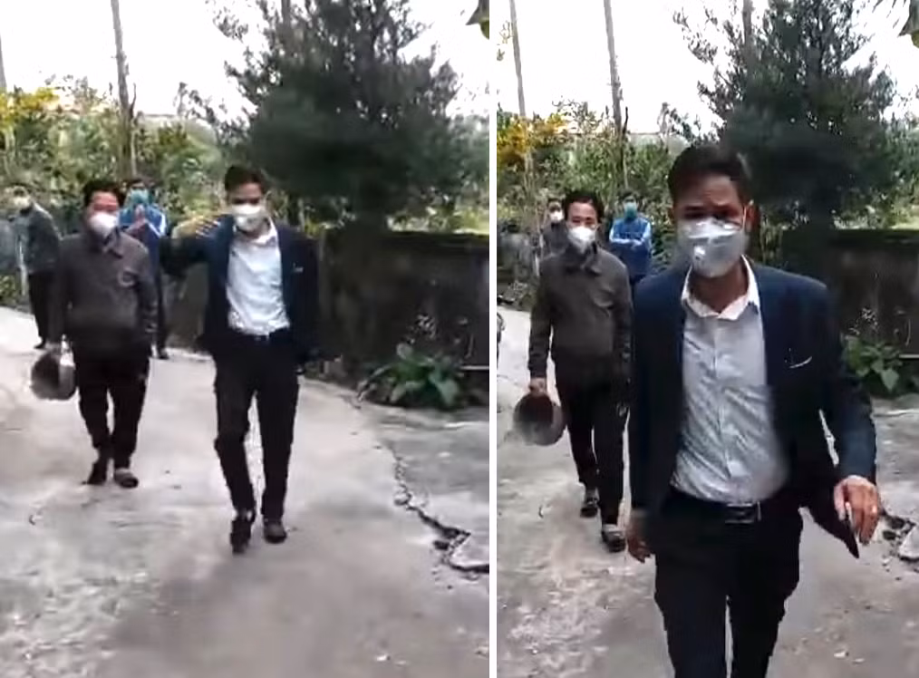 Chu tich xa o Thai Binh bi to xung 'may - tao', hung ho giat dien thoai