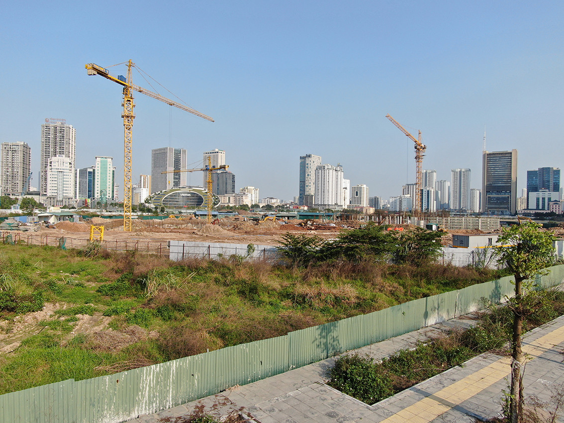 Dự án có tổng diện tích 40.000 m2 với mức đầu tư 1.300 tỷ đồng nằm trên diện tích của 2 quận Cầu Giấy và Nam Từ Liêm.