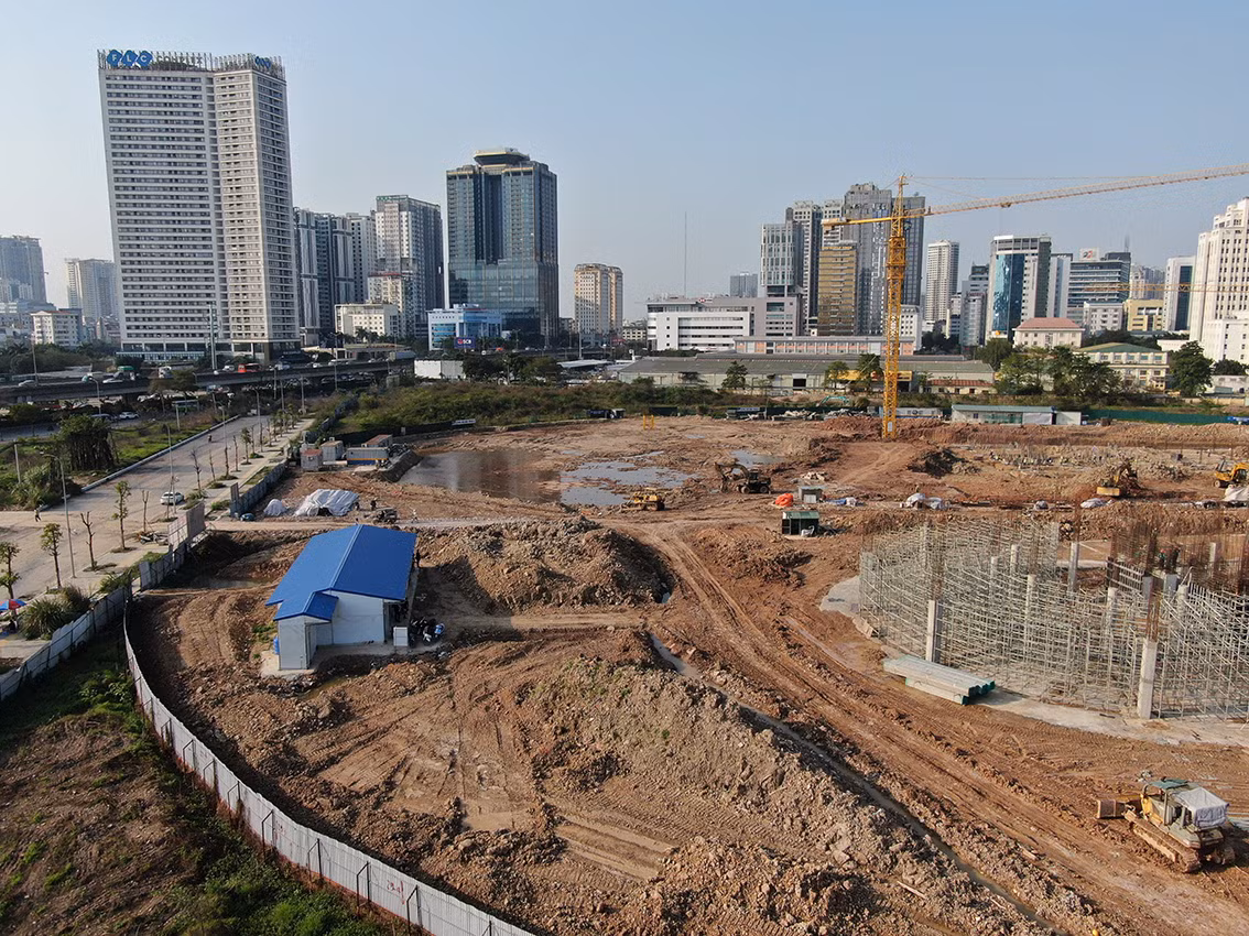 Dự kiến, Cung Thiếu nhi mới tại Hà Nội sẽ hoàn thành và đưa vào sử dụng năm 2024.