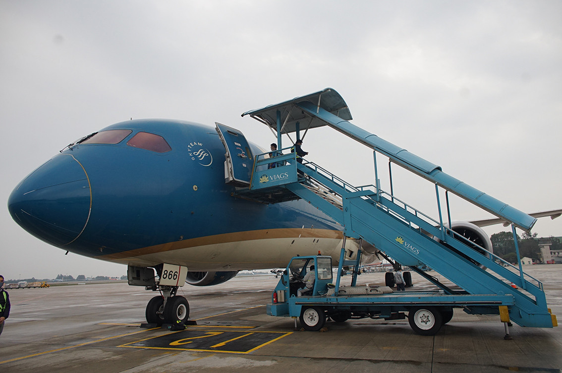 Theo kế hoạch, chuyến bay sẽ hạ cánh tại Sân bay Quốc tế Nội Bài lúc 11h30 ngày 8/3.