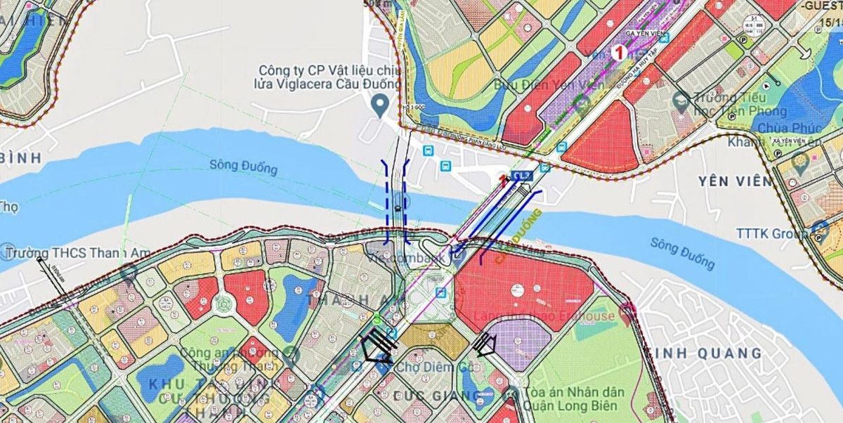 Đầu tư xây cầu Đuống mới để thay thế cho cầu Đuống đang khai thác, tách cầu đường bộ ra khỏi cầu đường sắt để đảm bảo an toàn và tránh ùn tắc.