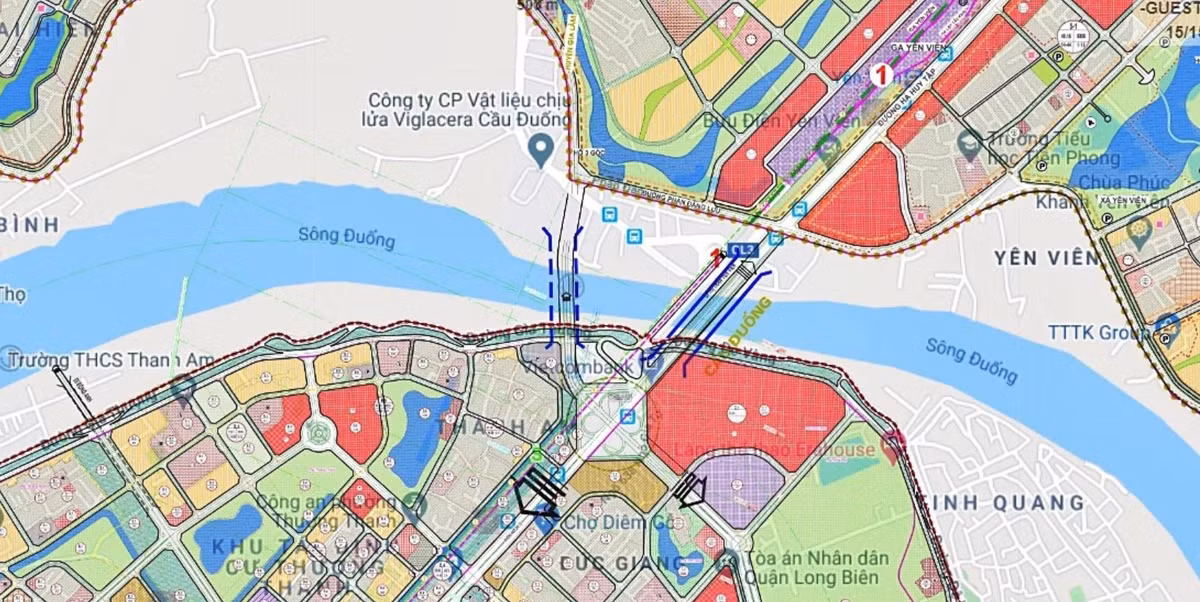 Đầu tư xây cầu Đuống mới để thay thế cho cầu Đuống đang khai thác, tách cầu đường bộ ra khỏi cầu đường sắt để đảm bảo an toàn và tránh ùn tắc.