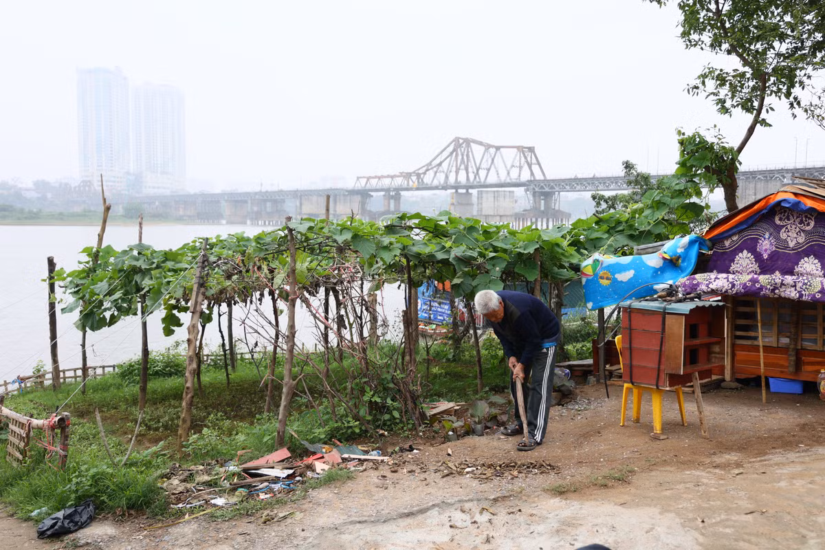 Khu vực bãi giữa, bãi bồi ven sông Hồng trên địa bàn quận Hoàn Kiếm, thuộc địa bàn phường Chương Dương và Phúc Tân. Khu vực bãi giữa có diện tích khoảng 23 ha, khu vực bãi bồi ven sông rộng 11,2ha.
