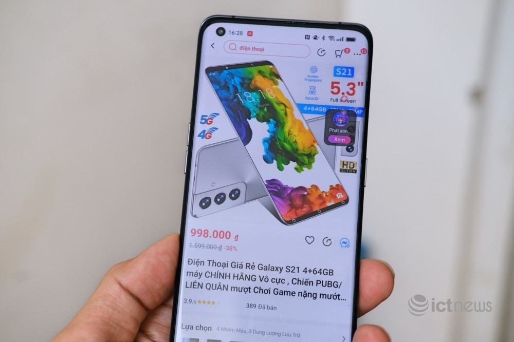 Nhieu nguoi bi lua mua phai dien thoai deu tren san thuong mai dien tu