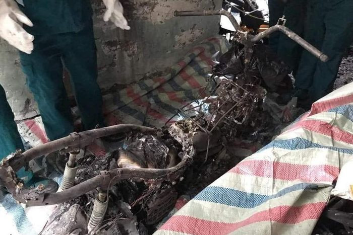 Kết luận giám định vụ cháy chung cư ở Hà Nội: 'Ắc quy để đầu xe là bình thường' Ket luan giam dinh vu chay chung cu o Ha Noi: 'Ac quy de dau xe la binh thuong'