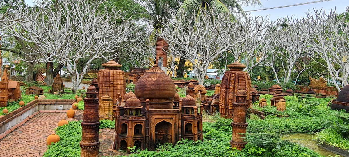 ất nhiều công trình kiến trúc nổi tiếng của Việt Nam và kỳ quan trên thế giới đã được các nghệ nhân tài hoa tái hiện lại một cách đầy sinh động.