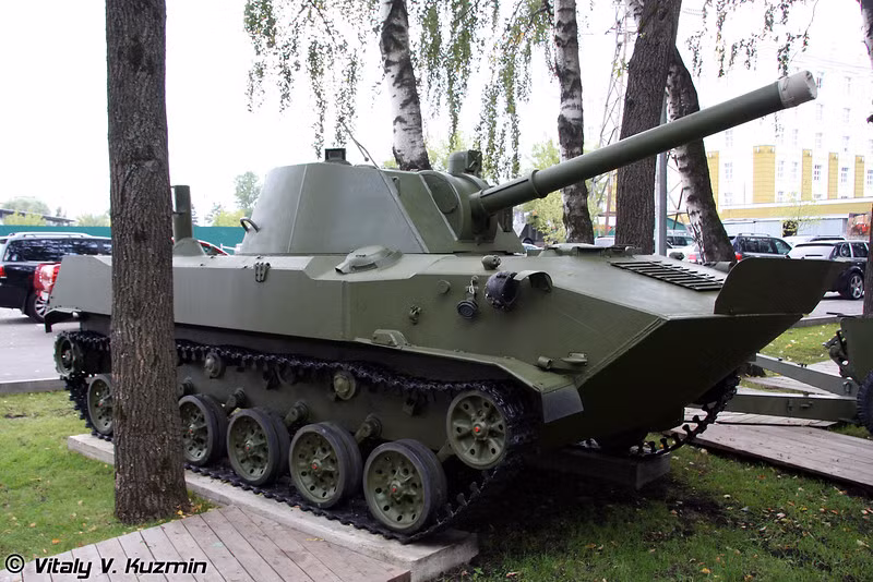 Cối tự hành 120mm Nona-S. Nguồn ảnh: Vitaly-Kuzmin