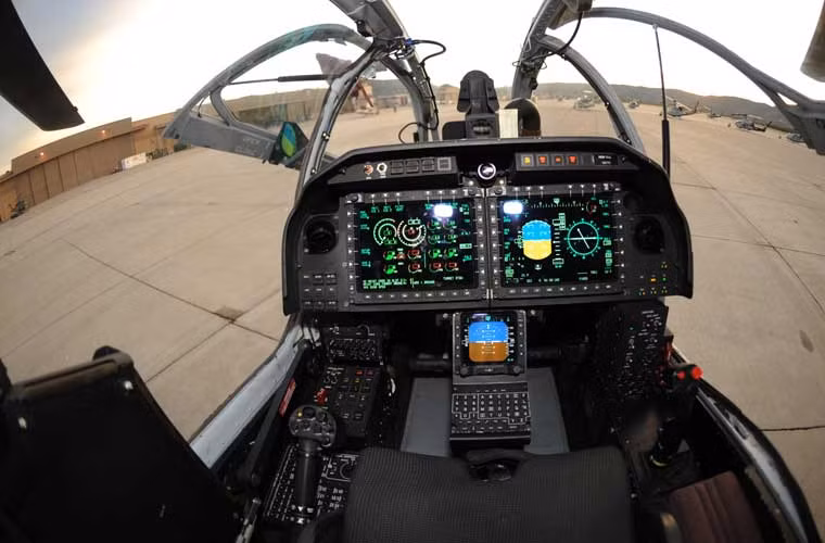 Trong ảnh, buồng lái số hóa hoàn toàn của AH-1Z Viper trang bị cho Thủy quân Lục chiến Mỹ.