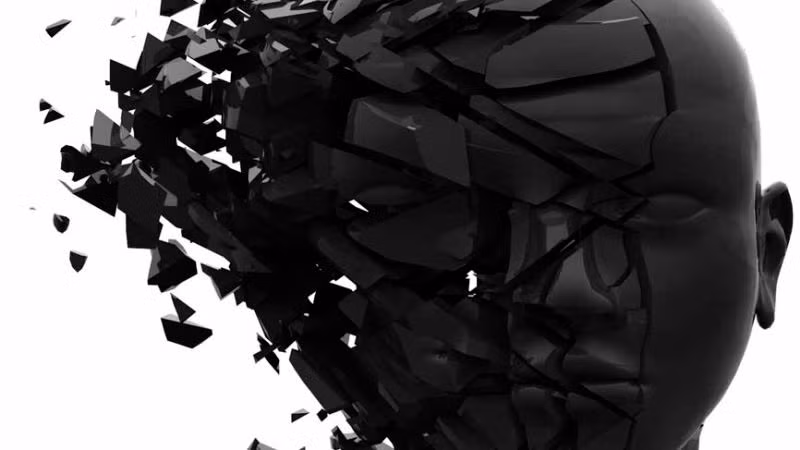 Bệnh không thể nhận ra tổn thương của mình: Người bị bệnh này thường bị bệnh mù hoặc đột quỵ kèm theo. Họ có thể mất khả năng kiểm soát một nửa cơ thể nhưng vẫn chỉ cho rằng đó là do họ không muốn cử động, hoặc có người gần bị mùa đến nơi nhưng vẫn khăng khăng rằng mình đang nhìn hoàn toàn bình thường. (ảnh: Oddee)