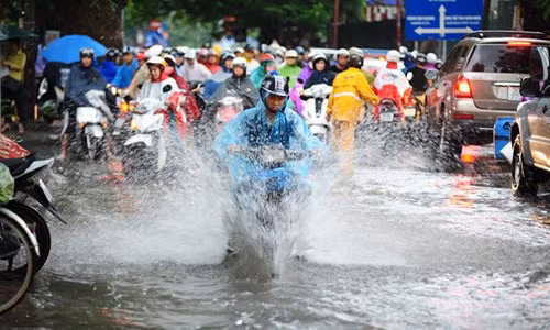 Bac Bo mua lon dien rong vung nui canh bao lu quet