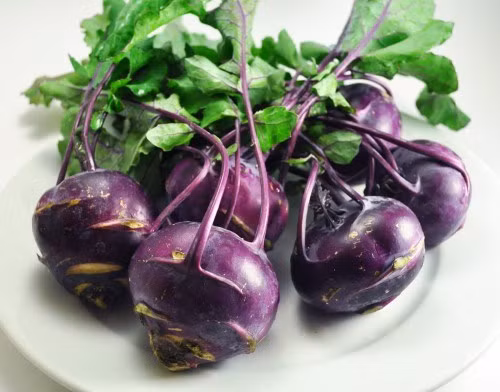 Su hào tím nên được đề cử là vua của mọi loại rau củ trong năm 2016 vì chỉ chứa 27 calo/100gr, có vị ngọt và mềm. Su hào tím thuộc họ cải bắp nhưng lại có hình dạng như củ cải và vị ngọt như súp lơ nên ăn sống cũng đã rất ngon.