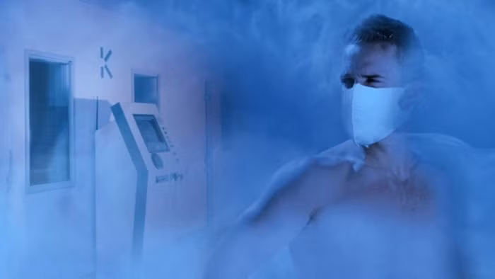 Sau khi bước ra từ phòng lạnh, lớp da bên ngoài sẽ đỏ lên như tôm luộc và lâu sau mới hết.