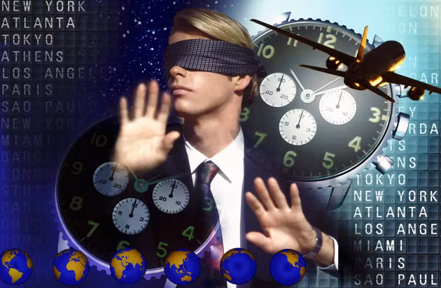 Tỉnh giấc vào giữa đêm, buồn ngủ khi đang ăn tối và lúc nào cũng trong trạng thái lơ mơ là những biểu hiện thường thấy khi bị chênh lệch múi giờ. Tuy nhiên, đây chưa phải là những ảnh hưởng nặng nề nhất của việc bay qua nhiều múi giờ. 