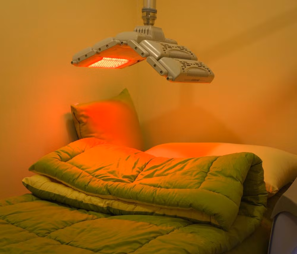 Đây là một phòng trị liệu bằng hồng ngoại.