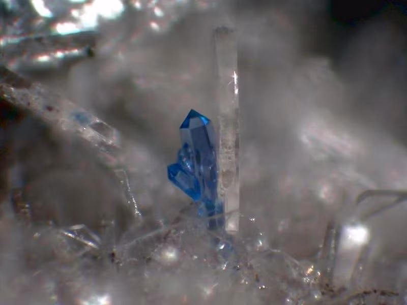 2. Jeremejevite: Được tìm thấy lần đầu tiên vào năm 1967 tại Siberia, được xếp vào hàng ngọc hiếm hoi nhất. Trong ảnh là viên jeremejevite tinh khiết nhất thế giới.