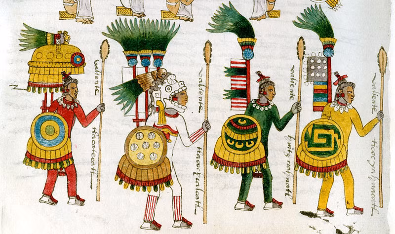 Không chỉ được dùng trong các buổi tế lễ, "còi tử thần" còn trở thành vũ khí đáng sợ của chiến binh Aztec.