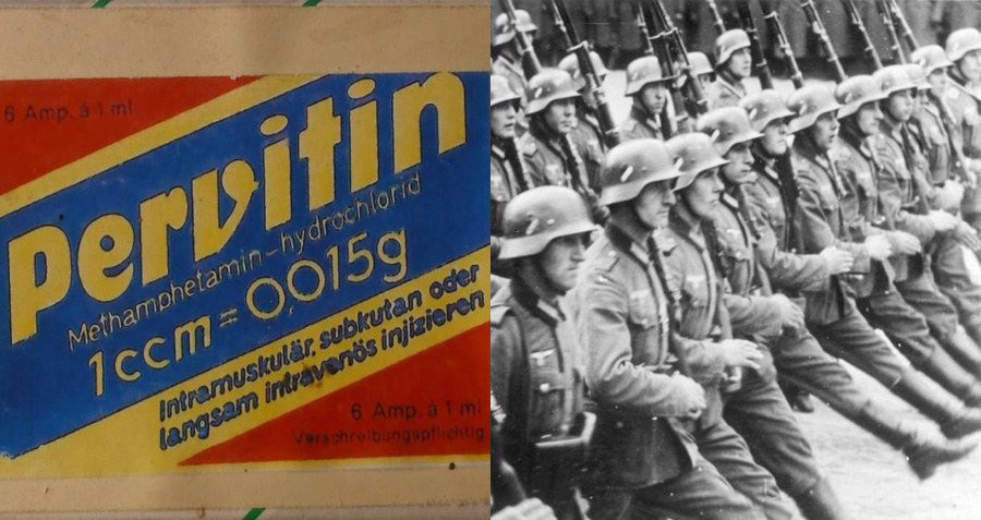 Thêm nữa, khi dùng Pervitin, binh sĩ Đức quốc xã không còn thèm ăn như bình thường.