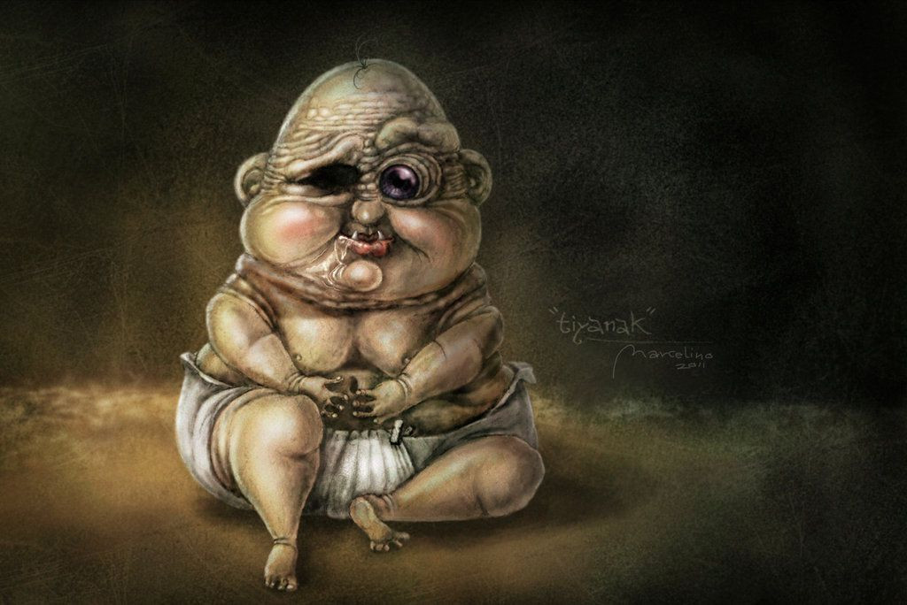 Tiyanak thường được mô tả sống trong các khu rừng rậm rạp. Nó thường xuất hiện trong hình hài một đứa trẻ, đặc biệt là trẻ sơ sinh.