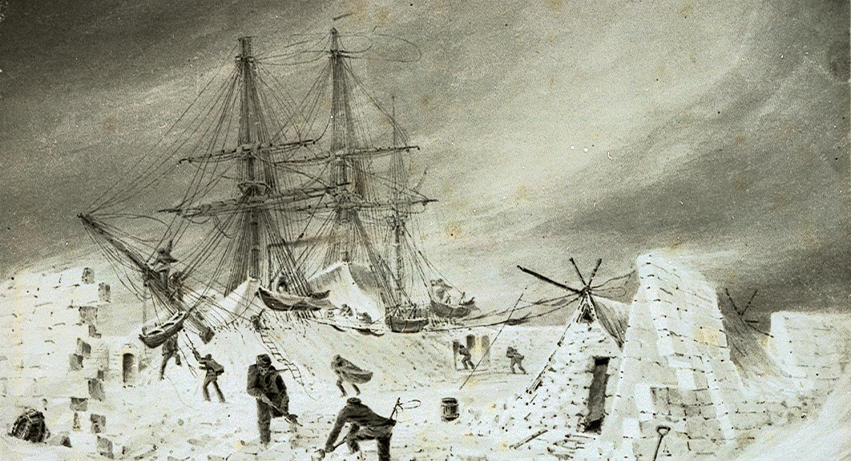 Kế đến, đoàn thám hiểm của Franklin tiếp tục chuyến hành trình đi qua vịnh Baffin.