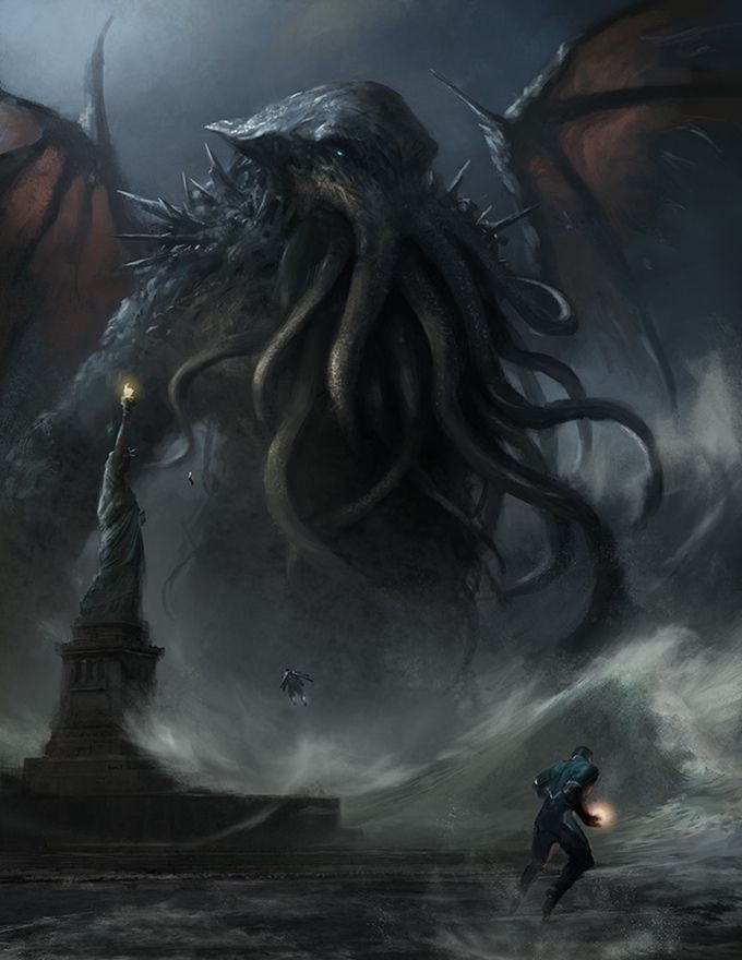 Thêm nữa, quái vật Cthulhu từng kiểm soát trái đất. Tác giả Lovecraft viết rằng, vào một ngày nào đó, Cthulhu sẽ nổi lên mặt nước và thống trị nhân loại một lần nữa.