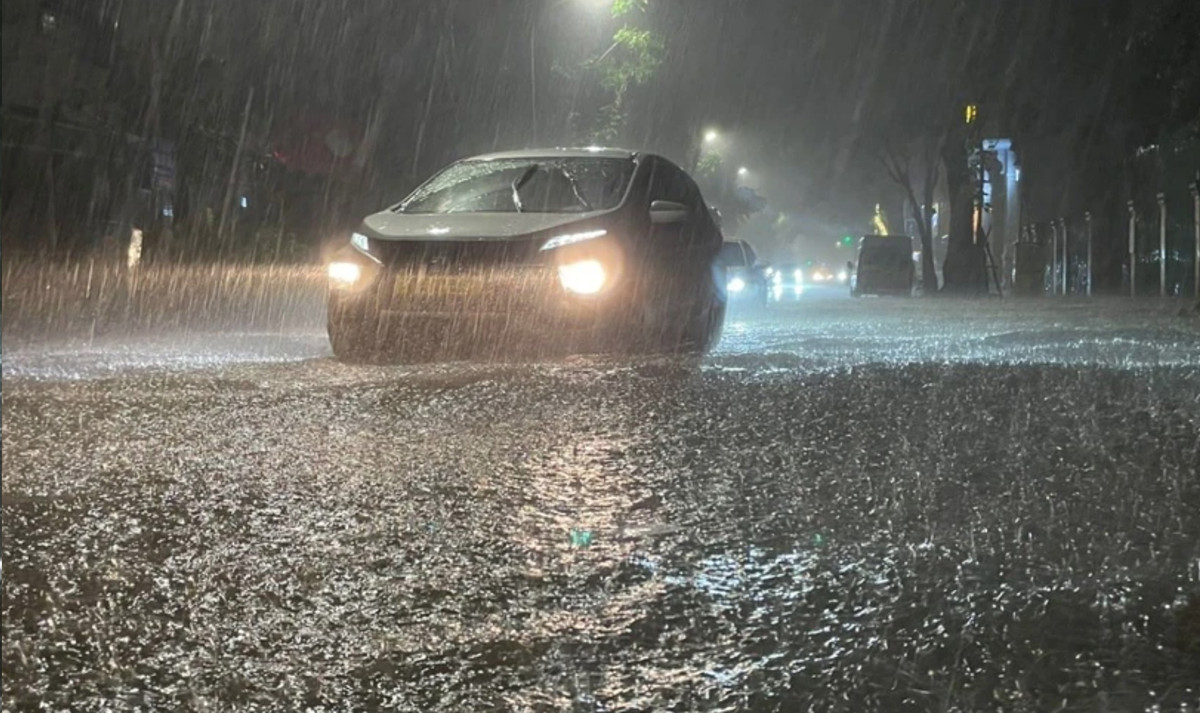 Không khí lạnh tăng cường mạnh hơn gây mưa lớn diện rộng ở Bắc Bộ Khong khi lanh tang cuong manh hon gay mua lon dien rong o Bac Bo