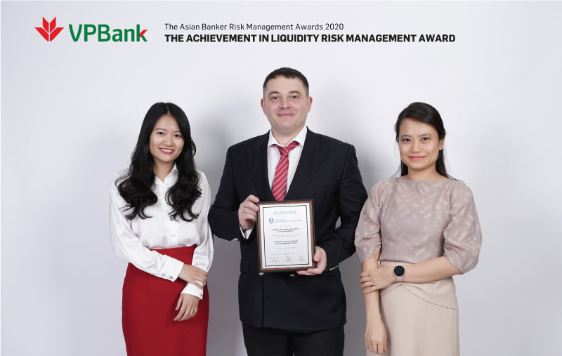 VPBank nhan giai thuong danh gia ve quan tri rui ro tu The Asian Banker