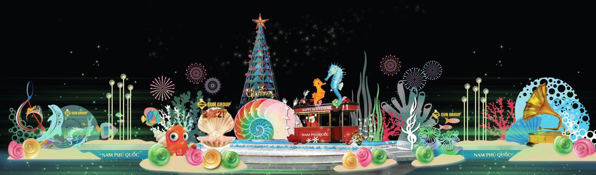 Sac mau Giang sinh tran ngap Nam Phu Quoc truoc them van hoi moi