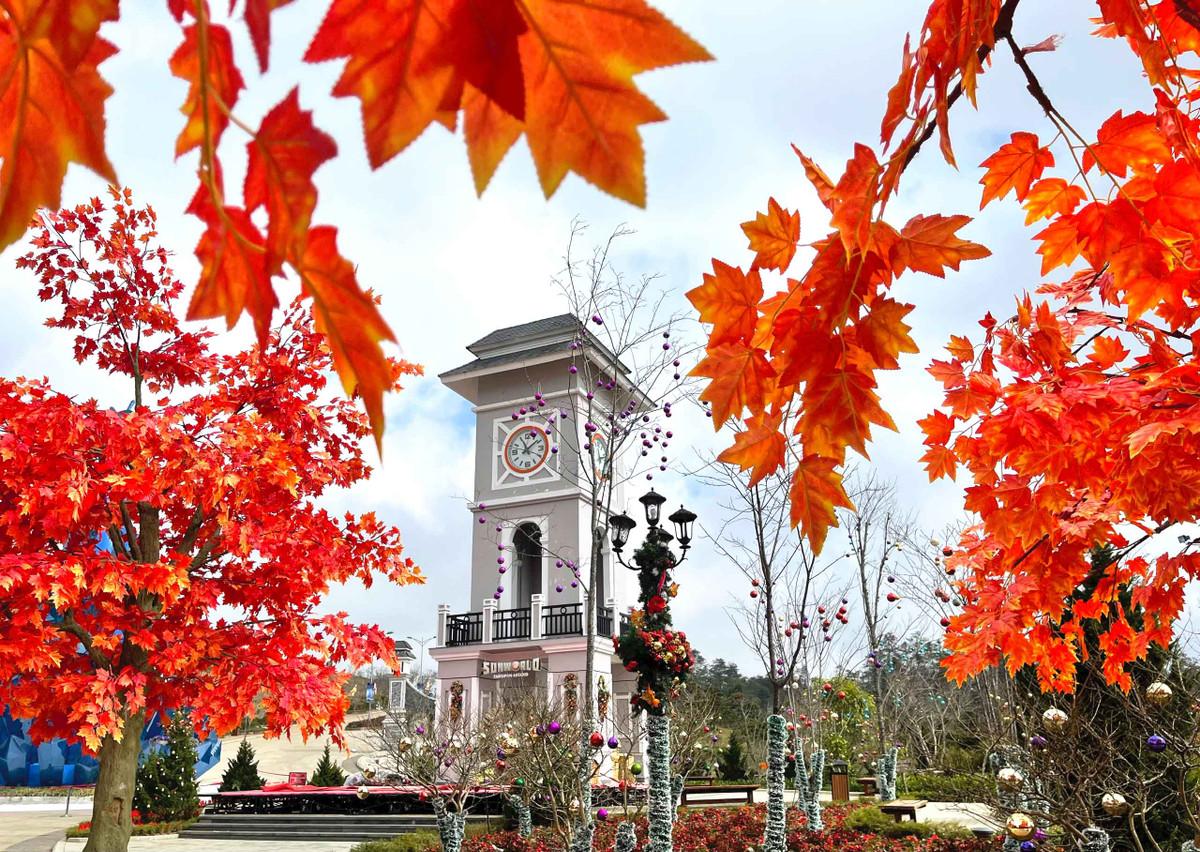 Len Sa Pa don Noel som voi Le hoi mua dong Fansipan-Hinh-7