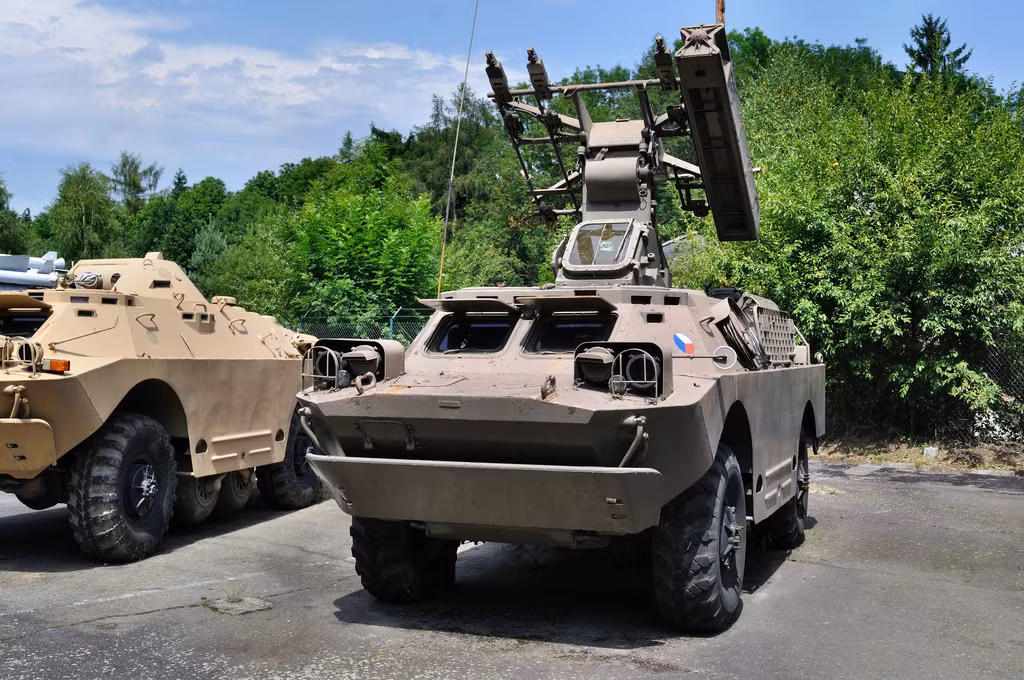 Strela-1, tổ hợp phòng không ra đời từ thời Liên Xô đang có mặt trong biên chế Phòng không Syria với số lượng ít nhất 20 chiếc. Nguồn ảnh: Archive.