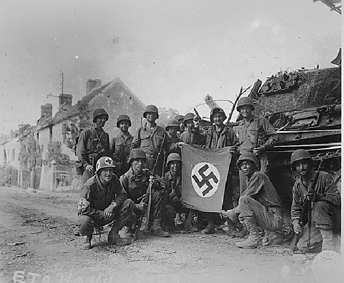 Rất may là với tài nguyên khổng lồ cùng năng lực sản xuất gần như vô hạn, Mỹ đã thắng áp đảo Đức trong cuộc chiến tranh thế giới thứ hai và kìm hãm sự phát triển quân sự của nước này hơn nửa thế kỷ để giờ đây, Đức không bao giờ lấy lại được vị thế như xưa. Nguồn ảnh: WATM.