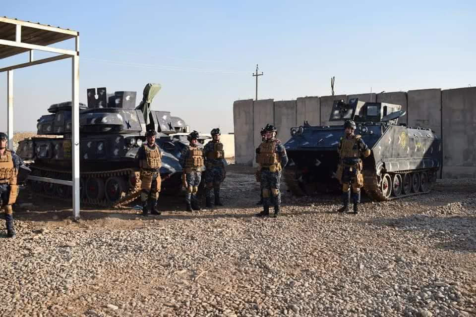 Có lẽ do tình hình an ninh nội địa của Iraq quá phức tạp nên các trang bị của lực lượng này buộc phải "leo thang" theo tình hình xã hội. Ảnh: Pháo tự hành ZSU-23-4 của Liên Xô cũng được mang ra trang bị cho lực lượng cảnh sát. Nguồn ảnh: QQ.