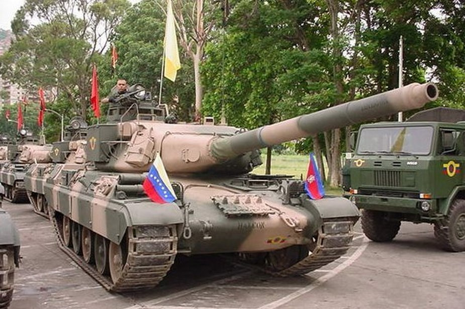 Xe tăng AMX-30 của Venezuela chỉ sử dụng khẩu pháo cỡ nòng 105mm - đây là loại hoả lực hoàn toàn không phù hợp khi phải đối đầu với các loại xe tăng chủ lực thời này. Nguồn ảnh: Globalfire.