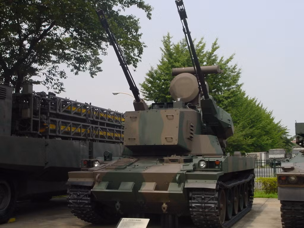 Khẩu pháo tự hành này được Mitsubishi thiết kế trong thời gian từ năm 1982 cho tới năm 1987 thì hoàn thiện. Nguồn ảnh: Military-today.