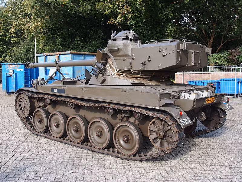 Trong biên chế của lực lượng xe tăng Venezuela hiện đang có tổng cộng 36 chiếc xe tăng hạng nhẹ loại này. Tất cả hiện đang được dần cho về hưu để thay thế bằng xe tăng T-72. Nguồn ảnh: Globalfire.