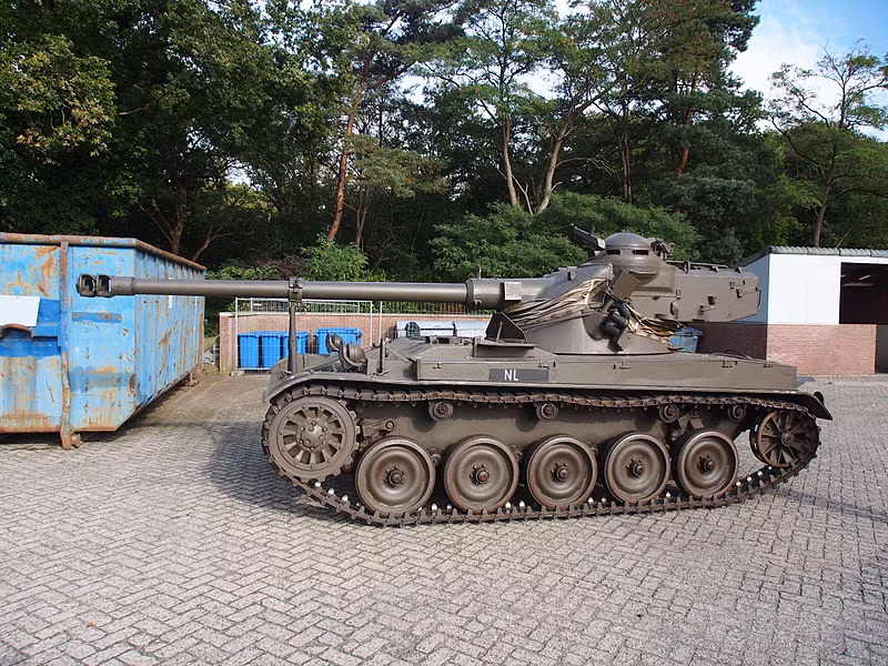 AMX-13C.90 là loại xe tăng hạng nhẹ được phát triển từ dòng AMX-13 - loại xe tăng được Pháp thiết kế từ những năm cuối thập niên 40 của thế kỷ trước. Nguồn ảnh: Globalfire.