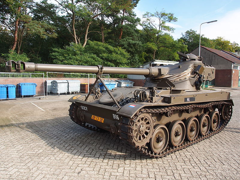 Tiếp đến là AMX-13C.90. Đây cũng là loại xe tăng do Pháp sản xuất hiện đang được phục vụ với số lượng khá ít trong biên chế của Quân đội Venezuela. Nguồn ảnh: Globalfire.