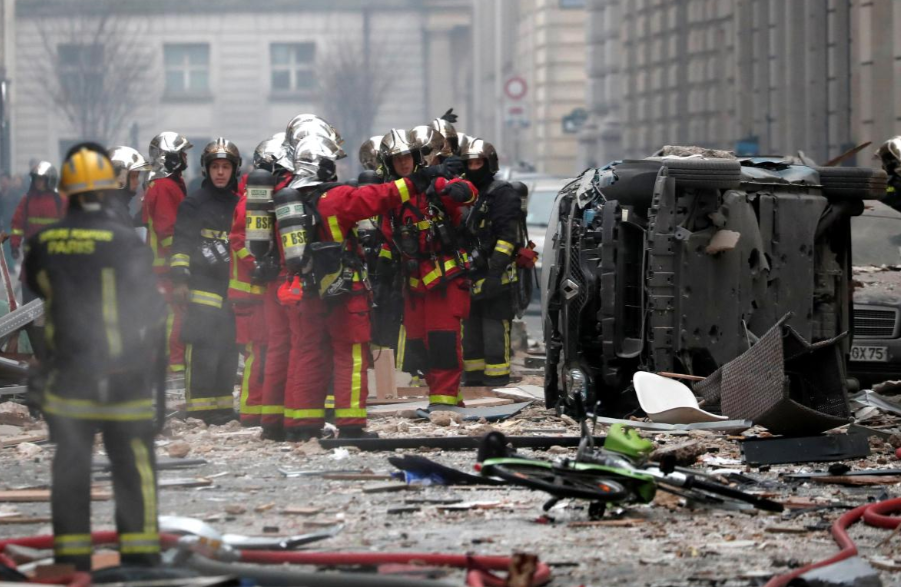 Tuy nhiên vụ nổ đã gây ra thiệt hại rất lớn về của cải vật chất. Nguồn ảnh: Reuters.