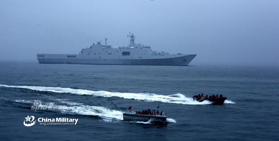 Tổng cộng hiện tại trong biên chế Hải quân Trung Quốc đang có tổng cộng 5 chiếc tàu đổ bộ loại này. Hai chiếc nữa hiện đã được hạ thuỷ và đang trong quá trình hoàn thiện trong khi một chiếc tiếp theo đang trong quá trình đóng mới. Nguồn ảnh: Chinamilitary.