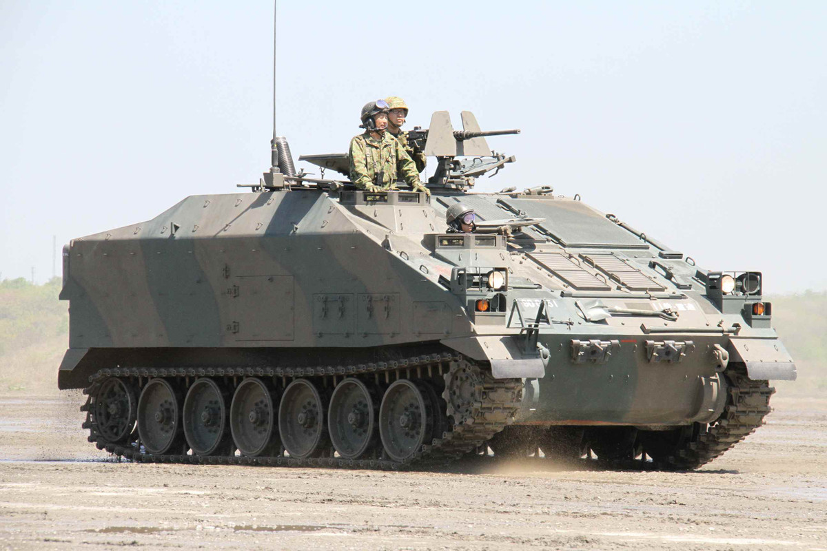 Khẩu cối 120mm được trang bị trên chiếc Type 96 này là khẩu cối MO-120-RT do Pháp sản xuất. Khẩu cối ra đời từ năm 1973 này có trọng lượng tổng cộng 582 kg, mỗi viên đạn có trọng lượng 18,7 kg. Nguồn ảnh: Wiki.