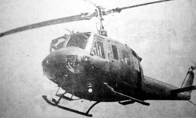 Đặc điểm của UH-1 rất phù hợp với chiến trường Campuchia khi nó không những phục vụ được việc tải quân mà còn có khả năng yểm trợ hoả lực rất tốt. Nguồn ảnh: History.